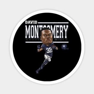 David Montgomery Chicago Cartoon Magnet